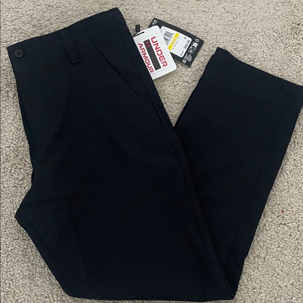Under Armour Men’s Black Athletic Dress Pants